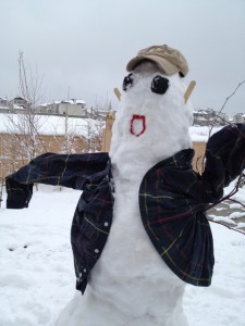 Hook wasn't the only one who thought the plaids were warm! Artist: Dr. Kelly Scott