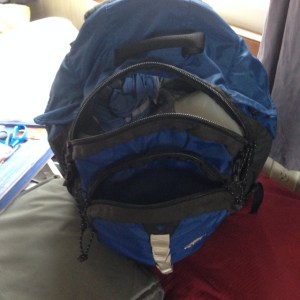 Evacuation backpack -- a starter kit at least.